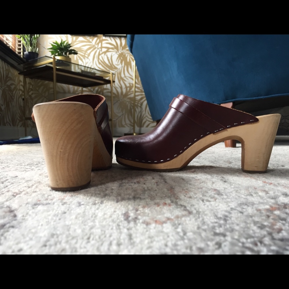 Swedish Habeens Cognac Slip In size 38